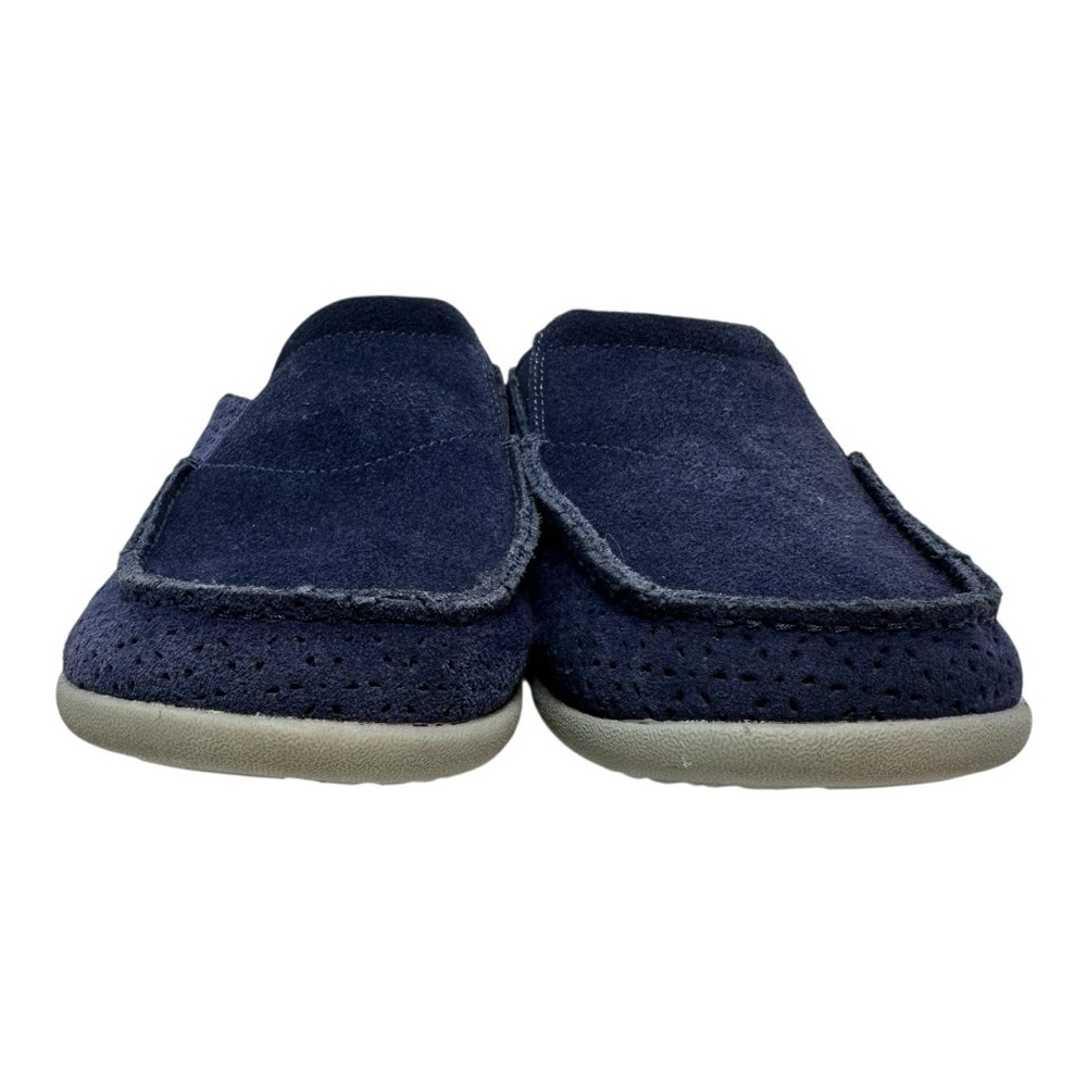 Revitalign Women Navy Blue Suede Slip On Clog Mules Casual Shoes Size 7.5 B - Picture 3 of 6